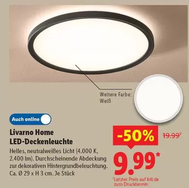 LED-Deckenleuchte