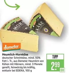 Bio - Heumilch-Hornkäse