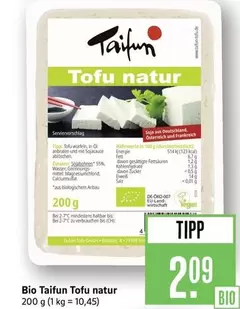 Bio - Tofu natur