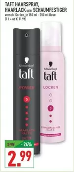 HAARSPRAY, HAARLACK oder SCHAUMFESTIGER