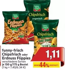 Chipsfrisch oder Erdnuss Flippies