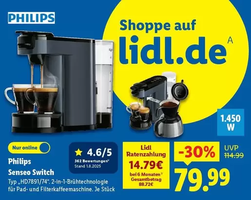 Philips - Senseo Switch