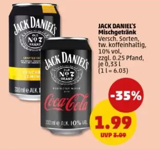 Jack Daniel's - Mischgetränk