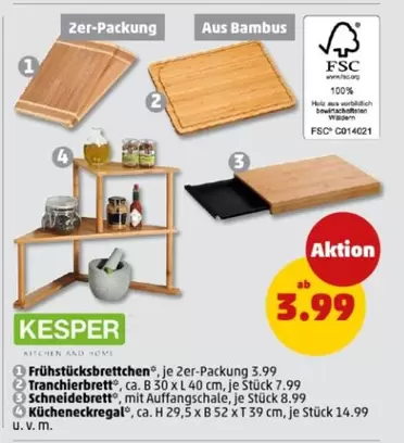 Frühstücksbrettchen, Tranchierbrett, Schneidebrett, Kücheneckregal