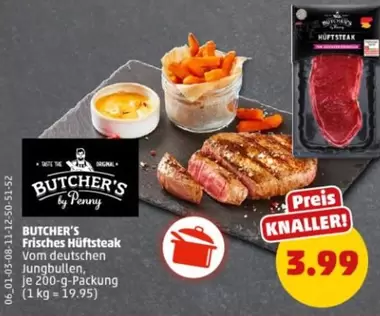 Frisches Hüftsteak