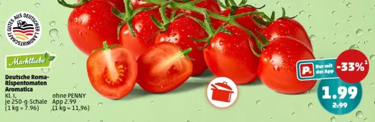 Deutsche Roma-Rispentomaten Aromatica