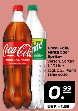 Coca Cola - Fanta oder Sprite