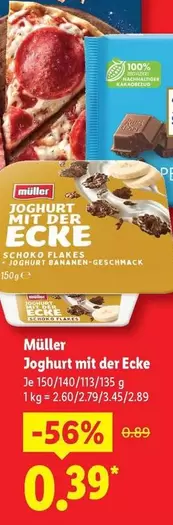 Joghurt mit der Ecke