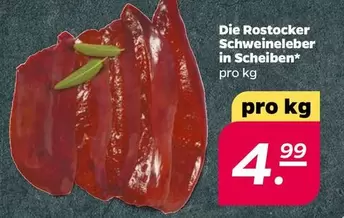 Schweineleber in Scheiben