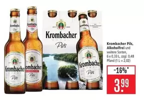 Krombacher - Pils, Alkoholfrei und weitere Sorten