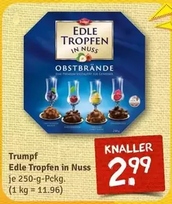 Edle Tropfen in Nuss