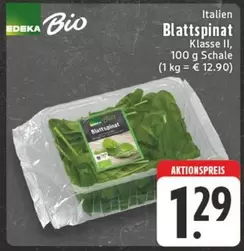 Bio - Blattspinat