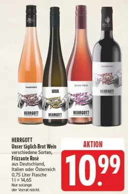 Unser täglich Brot Wein Frizzante Rose