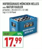 MÜNCHEN HELLES oder NATUR RADLER