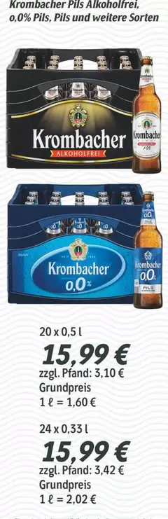 Krombacher - Pils Alkoholfre