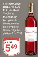 AOC - Corbières  Rot oder Rosé
