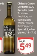 AOC - Château Canos Corbières  Rot oder Rosé