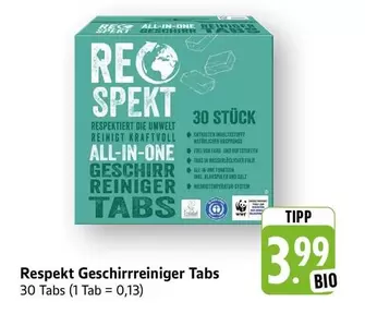 Bio - Geschirrreiniger Tabs