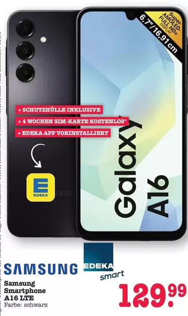 Samsung - Smartphone A16 LTE