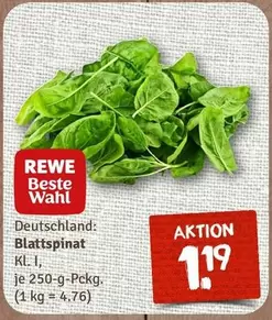 Wahl - Blattspinat