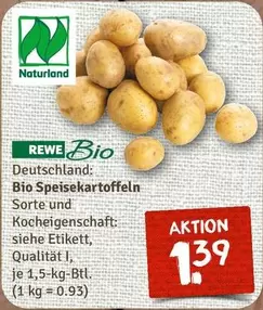 Bio -  Speisekartoffeln