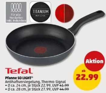Tefal - Pfanne SO LIGHT