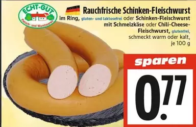 Rauchfrische Schinken-Fleischwurst