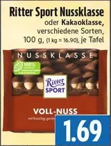 Ritter - Nussklasse oder Kakaoklasse