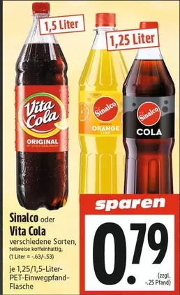 Orange - Sinalco oder Vita Cola