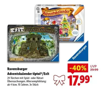 Adventskalender tiptoi®/Exit