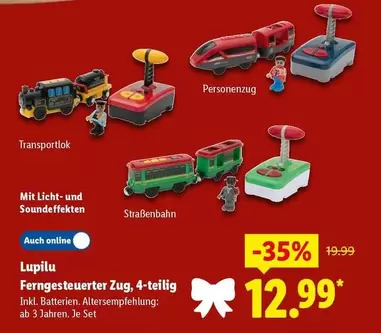 Ferngesteuerter Zug, 4-teilig