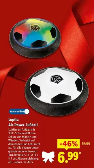 Air-Power-Fußball