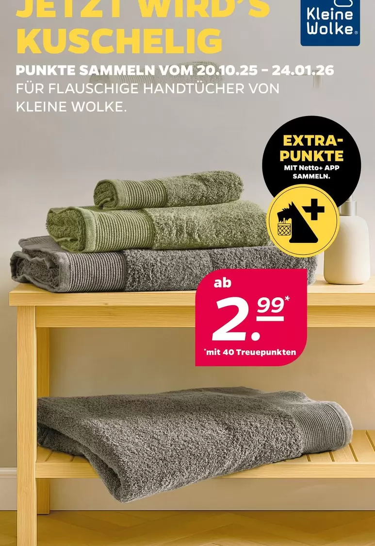 FLAUSCHIGE HANDTÜCHER