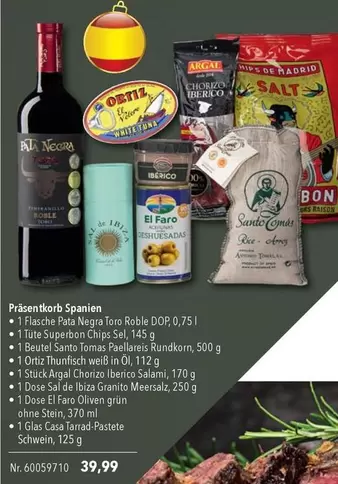 Stein - Präsentkorb Spanien