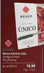 Iberico Schinken Cebo