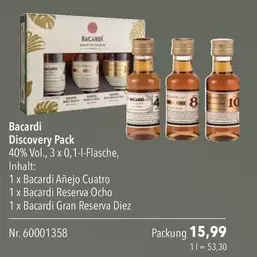 Bacardi - Discovery Pack
