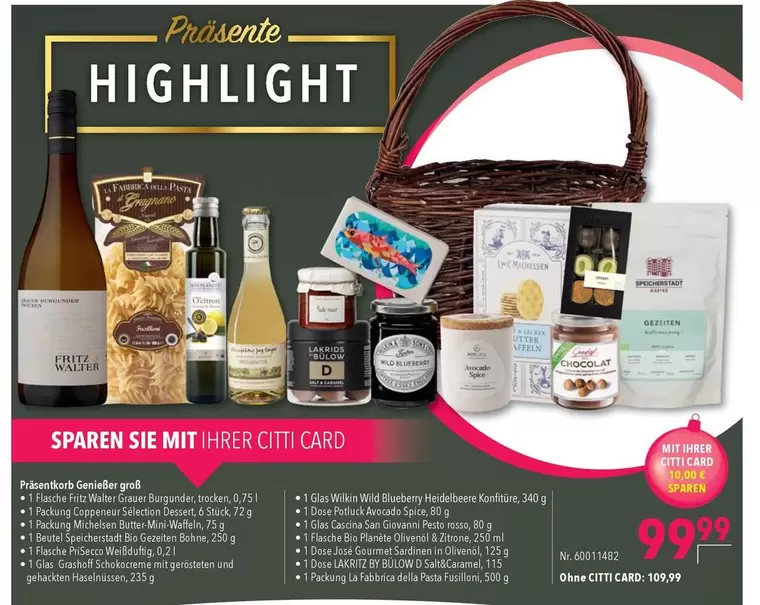 Acer - Präsentkorb großer