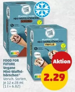 Stock - Vegane Mini-Waffel-hörnchen