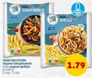 Vegane Schupfnudein oder vegane Spätzle