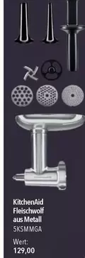 Kitchenaid - Fleischwolf aus Metall 5KSM MGA
