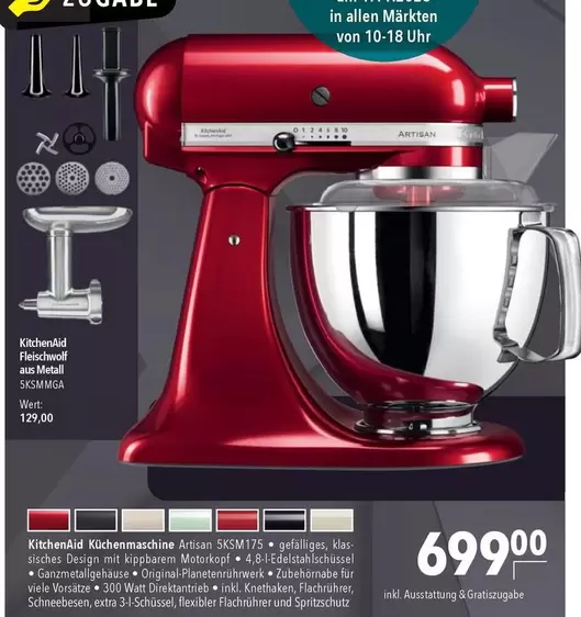 Kitchenaid - Küchenmaschine Artsan 5KSM175