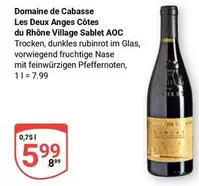 AOC - Les Deux Anges Côtes du Rhône Village Sablet