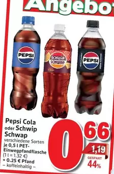 Pepsi - Cola oder Schwip Schwap