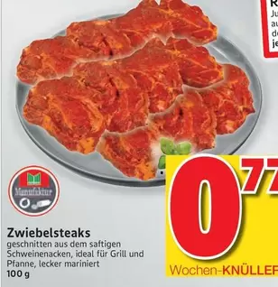 Ideal - Zwiebelsteaks