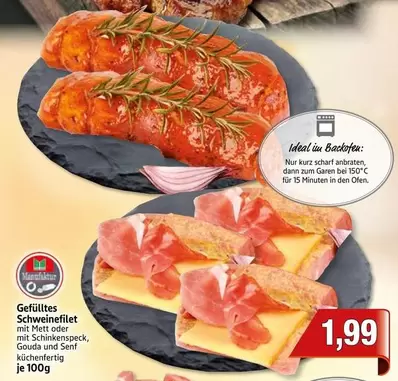 Ideal - Gefülltes Schweinefilet