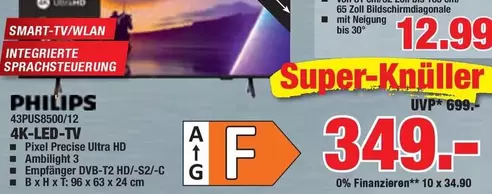 Philips - 43PUS8500/12 4K-LED-TV