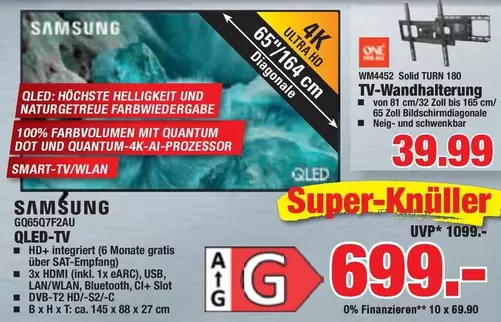 Samsung - G06507F2AU QLED-TV