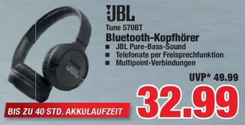 Jbl - Tune 570BT Bluetooth-Kopfhörer