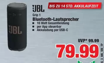 Jbl - Grip 1 Bluetooth-Lautsprecher
