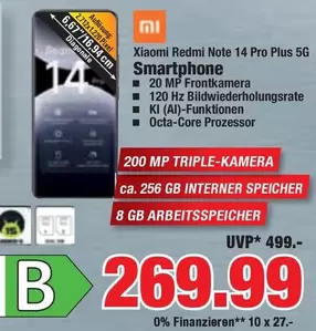 Xiaomi - Note 14 Pro Plus 5G Smartphone